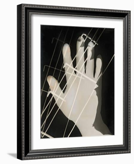 Photogram, 1926-Laszlo Moholy-Nagy-Framed Giclee Print