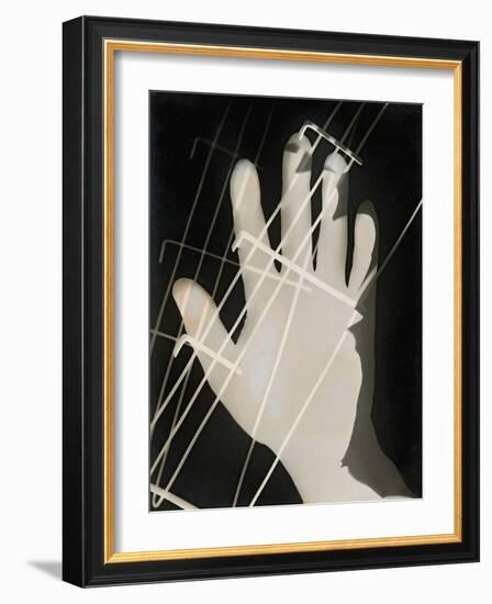 Photogram, 1926-Laszlo Moholy-Nagy-Framed Giclee Print