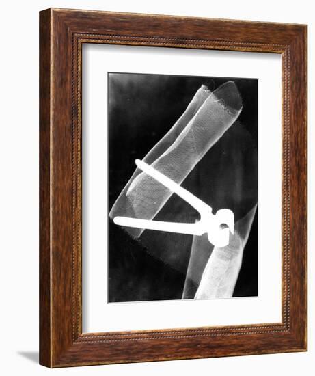 Photogram with Pliers, 1920-El Lissitzky-Framed Giclee Print