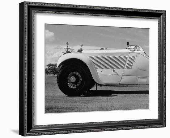 Photograph of a 1930 Rolls-Royce Phantom II Mulliner Continental Tourer, c.1958-Walker Evans-Framed Photographic Print