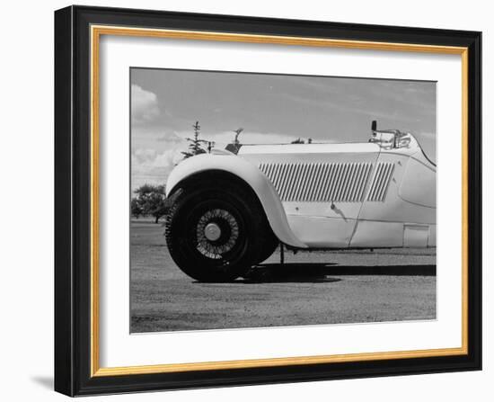 Photograph of a 1930 Rolls-Royce Phantom II Mulliner Continental Tourer, c.1958-Walker Evans-Framed Photographic Print