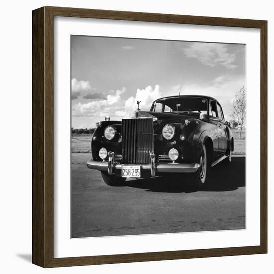 Photograph of a 1930 Rolls-Royce Phantom II Mulliner Continental Tourer, c.1958-Walker Evans-Framed Photographic Print