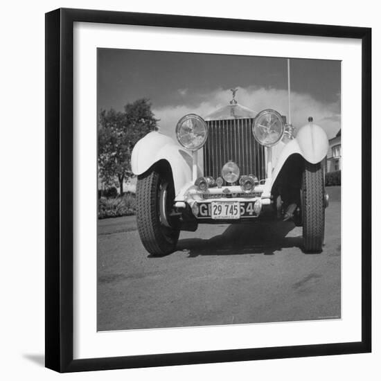 Photograph of a 1930 Rolls-Royce Phantom II Mulliner Continental Tourer, c.1958-Walker Evans-Framed Photographic Print