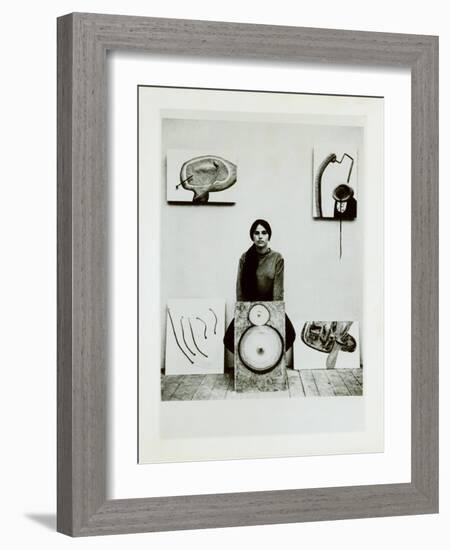 Photograph of Eva Hesse, C.1965-null-Framed Giclee Print