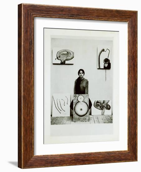 Photograph of Eva Hesse, C.1965-null-Framed Giclee Print