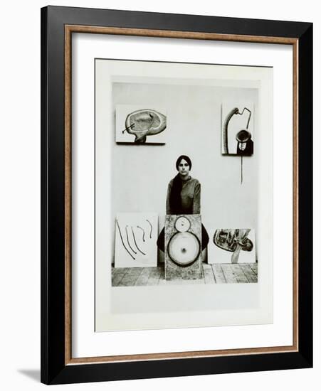 Photograph of Eva Hesse, C.1965-null-Framed Giclee Print