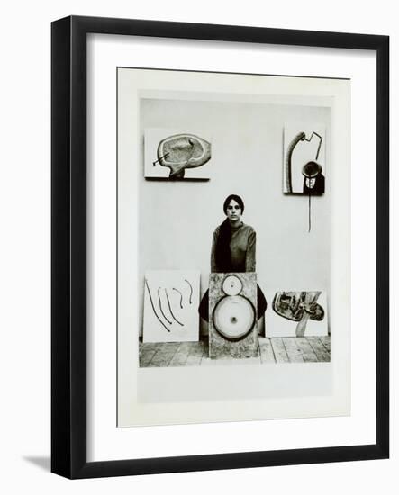 Photograph of Eva Hesse, C.1965-null-Framed Giclee Print