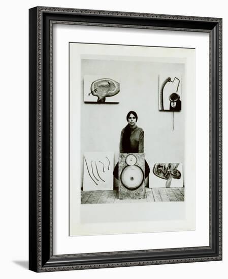 Photograph of Eva Hesse, C.1965-null-Framed Giclee Print