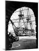 Photograph of H.M.S. Victory Docked-null-Mounted Photographic Print