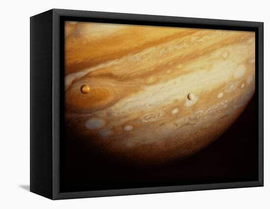 Photograph Of Jupiter-null-Framed Premier Image Canvas