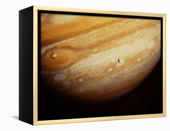 Photograph Of Jupiter-null-Framed Premier Image Canvas