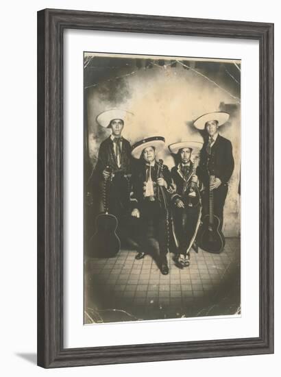 Photograph of Mariachis-null-Framed Art Print