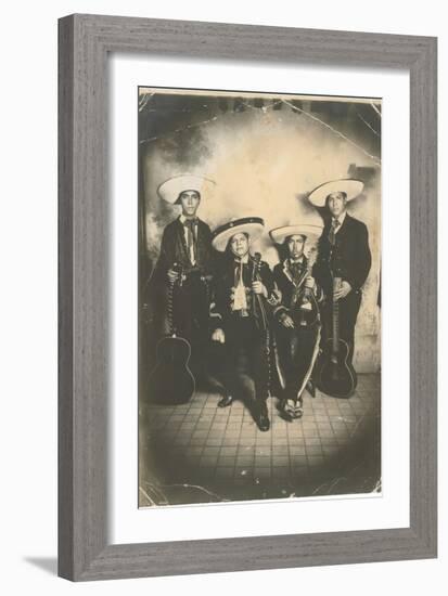 Photograph of Mariachis-null-Framed Art Print