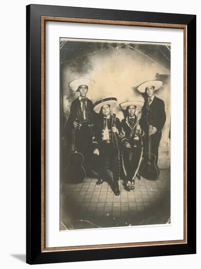 Photograph of Mariachis-null-Framed Art Print