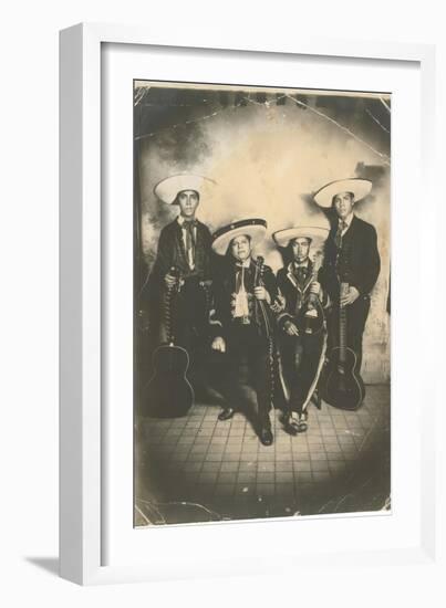 Photograph of Mariachis-null-Framed Art Print