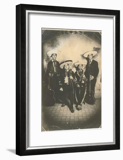 Photograph of Mariachis-null-Framed Art Print