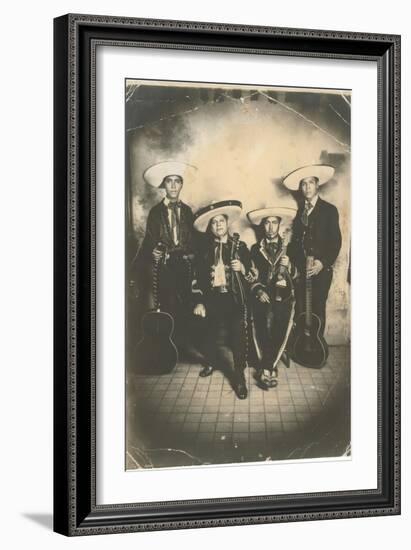 Photograph of Mariachis-null-Framed Art Print