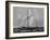 Photograph of Sketch of the Thistle, the Losing Scottish Entry in Race for America's Cup in 1887-null-Framed Photographic Print