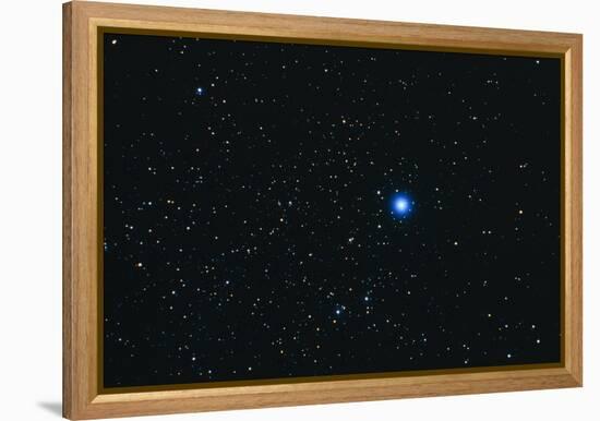 Photograph of the Constellation Lyra (the Harp)-John Sanford-Framed Premier Image Canvas