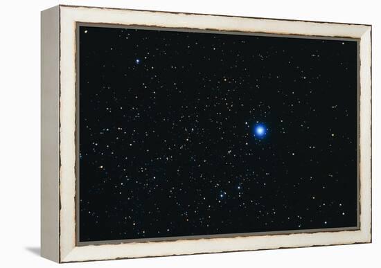 Photograph of the Constellation Lyra (the Harp)-John Sanford-Framed Premier Image Canvas