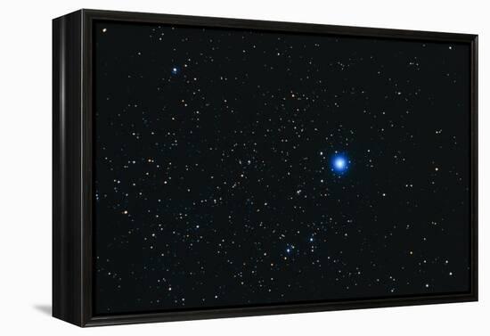 Photograph of the Constellation Lyra (the Harp)-John Sanford-Framed Premier Image Canvas