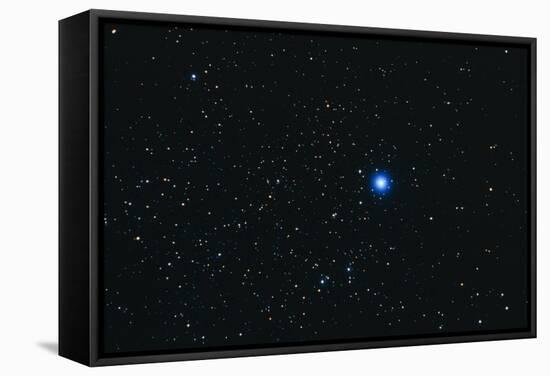 Photograph of the Constellation Lyra (the Harp)-John Sanford-Framed Premier Image Canvas