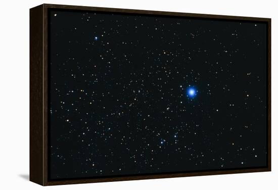 Photograph of the Constellation Lyra (the Harp)-John Sanford-Framed Premier Image Canvas