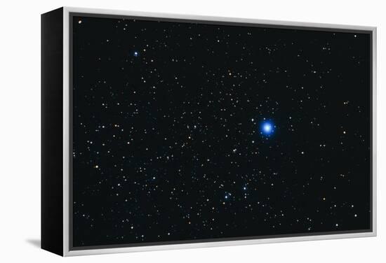 Photograph of the Constellation Lyra (the Harp)-John Sanford-Framed Premier Image Canvas