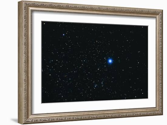 Photograph of the Constellation Lyra (the Harp)-John Sanford-Framed Photographic Print