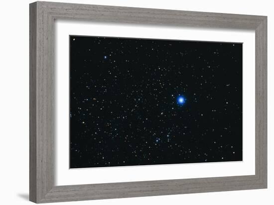 Photograph of the Constellation Lyra (the Harp)-John Sanford-Framed Photographic Print