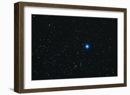 Photograph of the Constellation Lyra (the Harp)-John Sanford-Framed Photographic Print