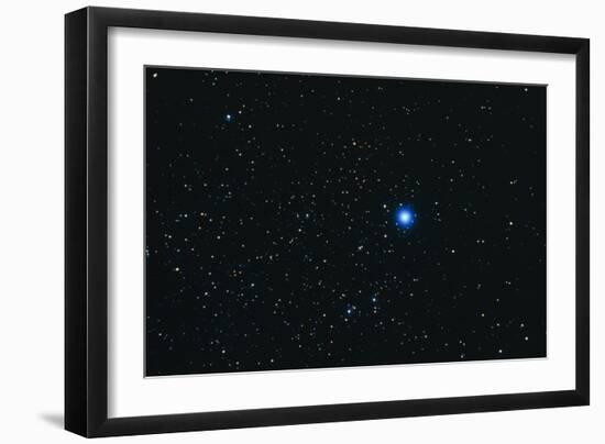 Photograph of the Constellation Lyra (the Harp)-John Sanford-Framed Photographic Print