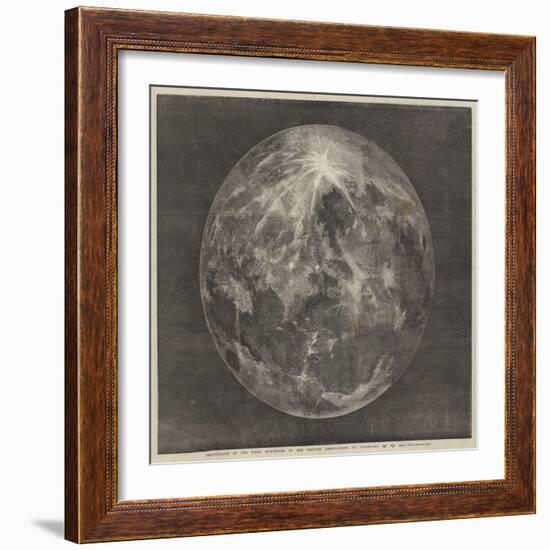 Photograph of the Moon-null-Framed Giclee Print