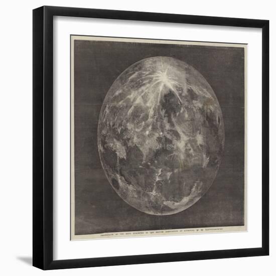 Photograph of the Moon-null-Framed Giclee Print