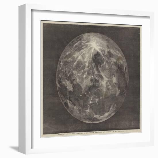 Photograph of the Moon-null-Framed Giclee Print