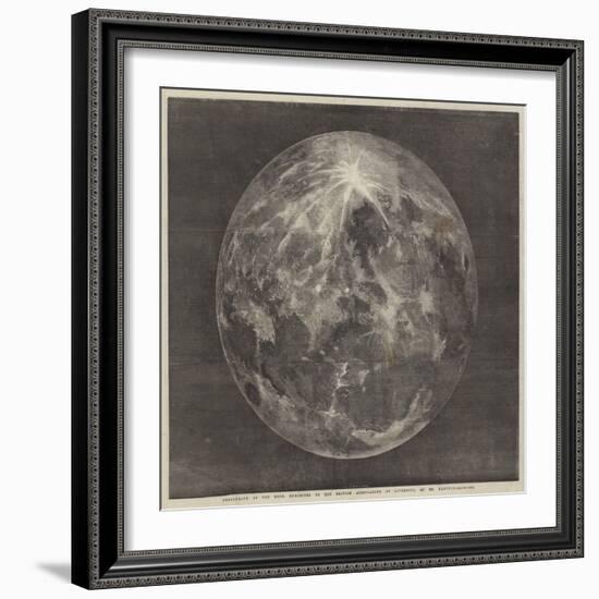 Photograph of the Moon-null-Framed Giclee Print