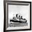 Photograph of the R.M.S. 'Queen Mary' on Sea Trials, Prior to Her Maiden Voyage, May 1936-null-Framed Photographic Print