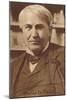 Photograph of Thomas Edison-null-Mounted Art Print