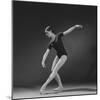 Photograph Taken Using a 4th Light Source on Ballerina Executing a "Croise En Avant" Movement-Henry Groskinsky-Mounted Photographic Print