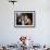 Photographer Helmut Newton and Model Eva Herzigova-Dave Allocca-Framed Premium Photographic Print displayed on a wall