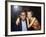 Photographer Helmut Newton and Model Eva Herzigova-Dave Allocca-Framed Premium Photographic Print