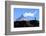 Photographer in Action in Front of the Snowy Weisshorn, Swiss Alps-Roberto Moiola-Framed Photographic Print