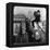 Photographer with Camera, New York-null-Framed Premier Image Canvas