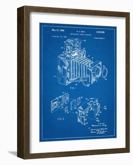 Photographic Camera Accessory Patent-null-Framed Art Print