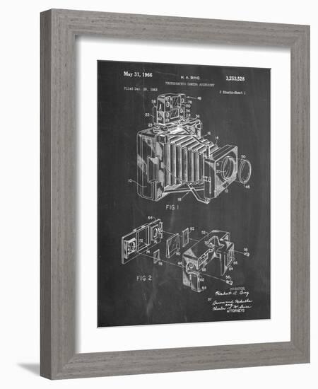 Photographic Camera Accessory Patent-null-Framed Art Print