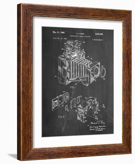 Photographic Camera Accessory Patent-null-Framed Art Print