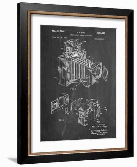 Photographic Camera Accessory Patent-null-Framed Art Print