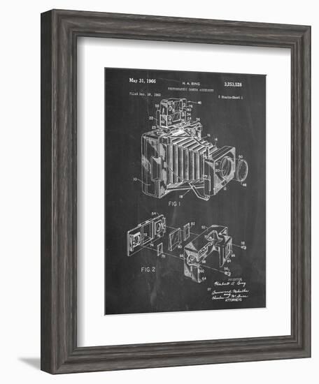 Photographic Camera Accessory Patent-null-Framed Art Print