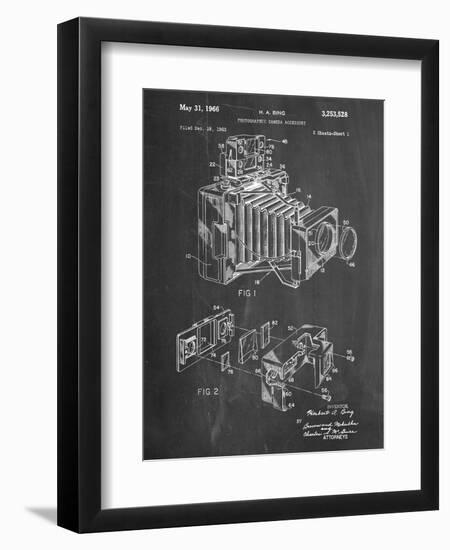 Photographic Camera Accessory Patent-null-Framed Art Print