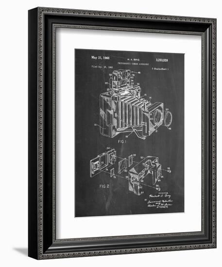 Photographic Camera Accessory Patent-null-Framed Art Print